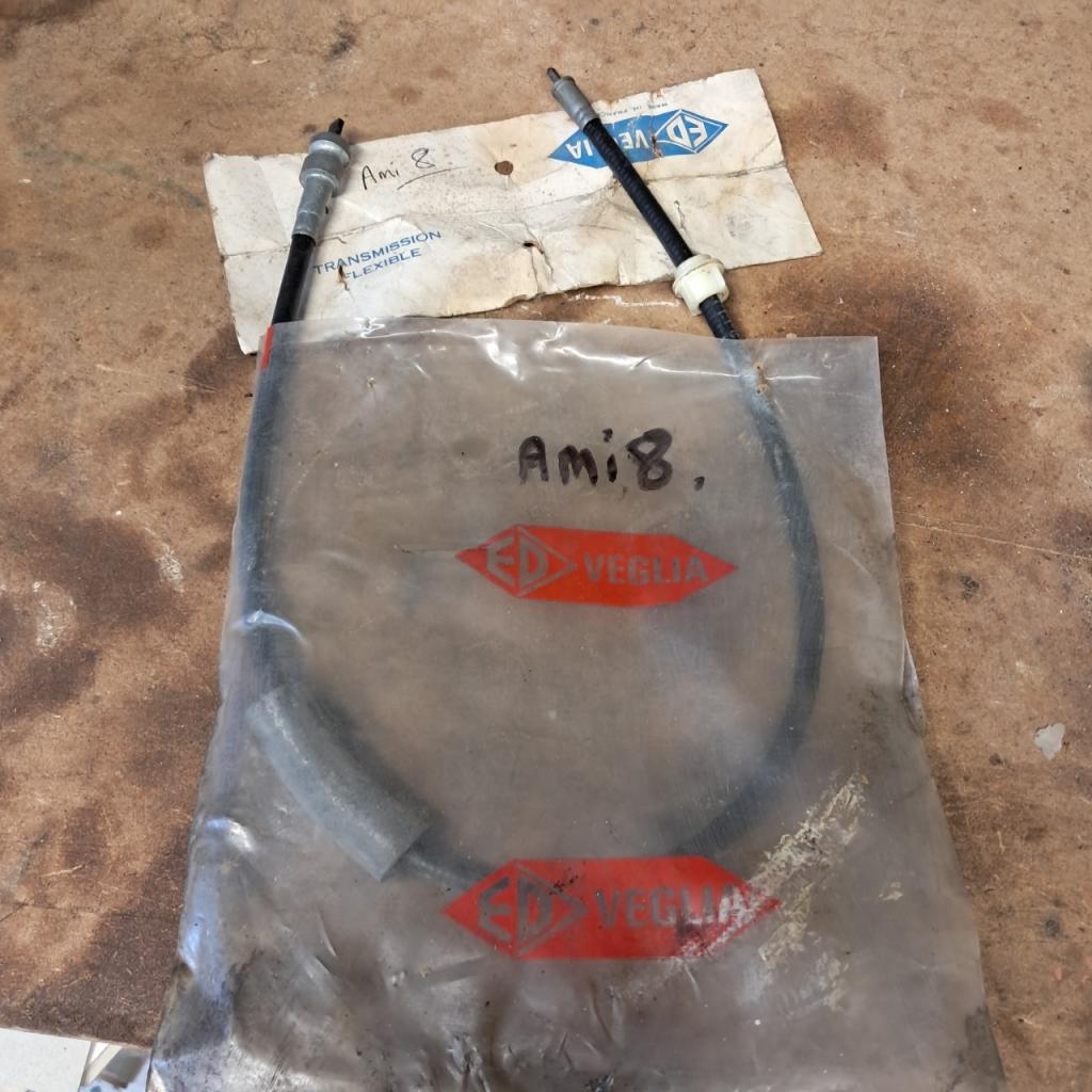 Cable de compteur CITROEN Ami 8 neuf LesAnciennes.com