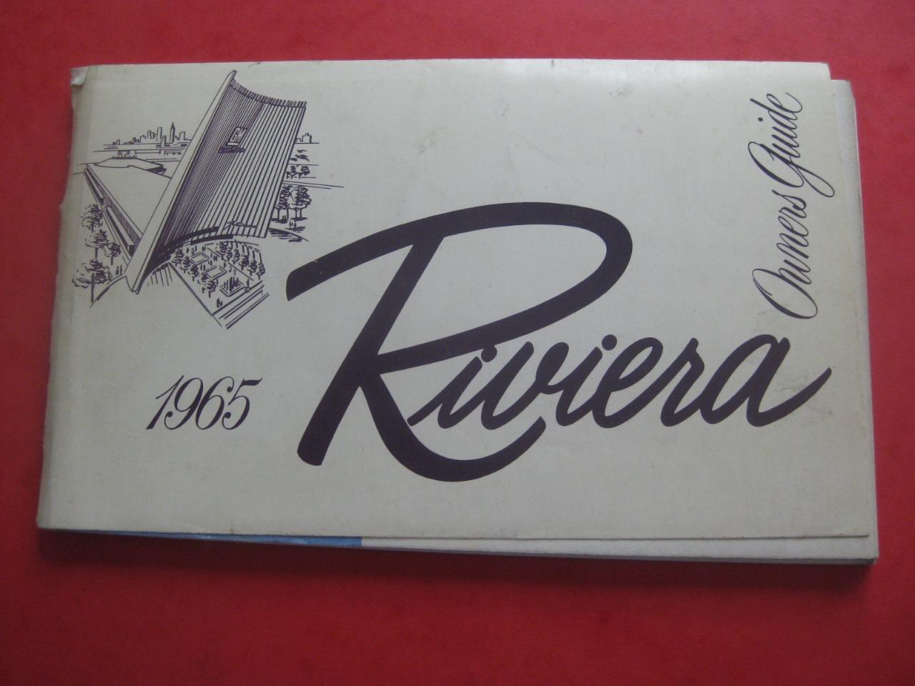 Buick Riviera 1965, livret entretien LesAnciennes.com