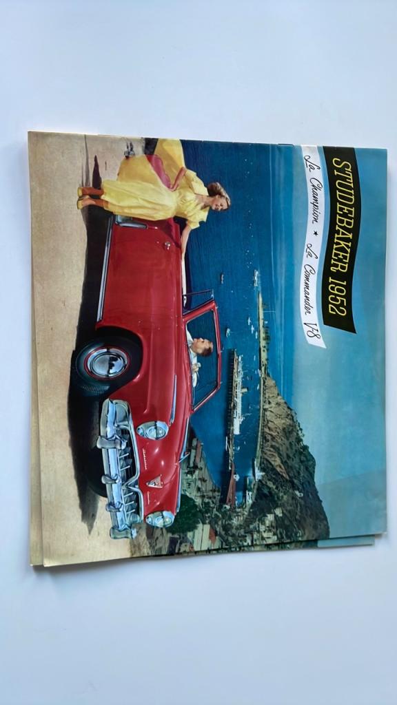 Brochure Studebaker Commander 1952 français LesAnciennes.com
