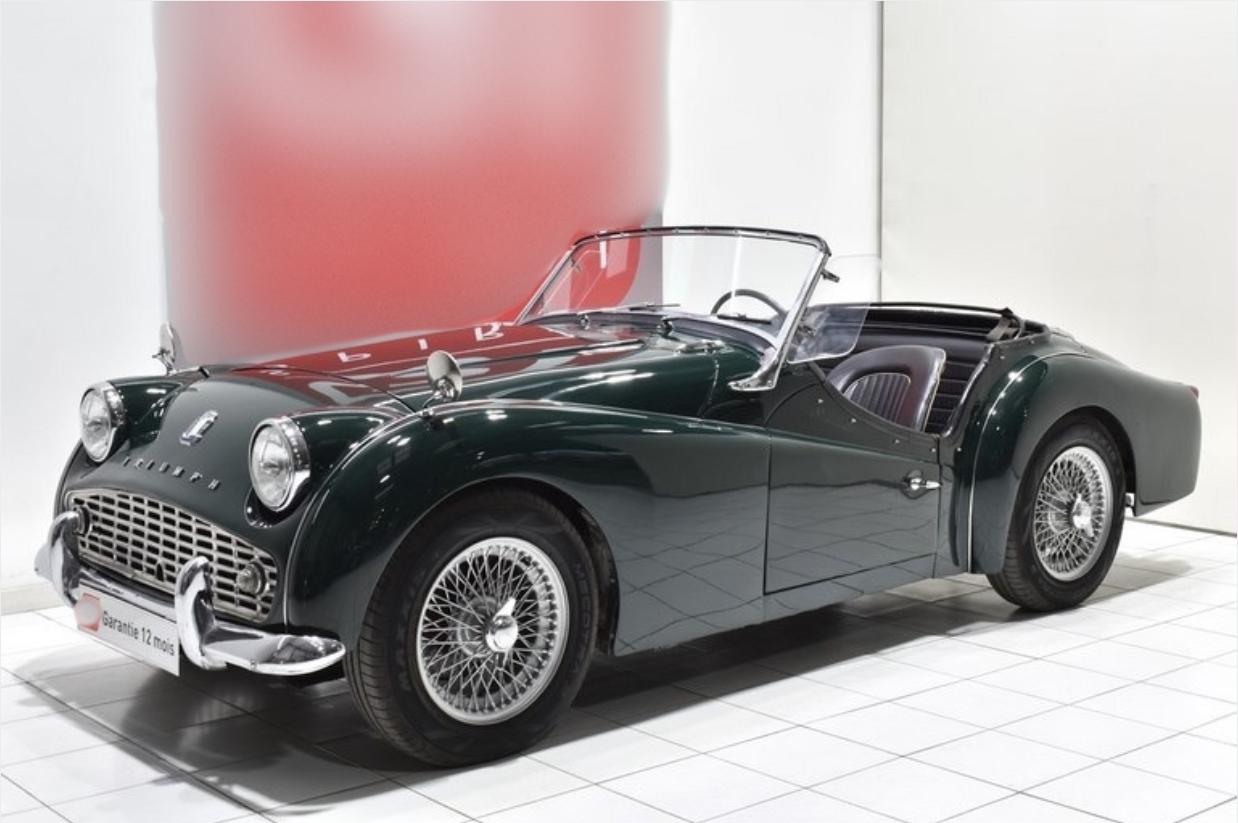 TRIUMPH TR3A - 1960 LesAnciennes.com