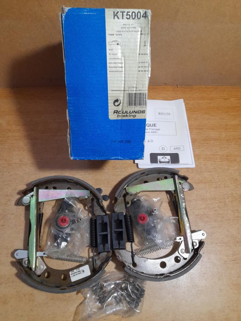 Kit frein arrière VW golf I polo Audi 80 KT5004 LesAnciennes.com