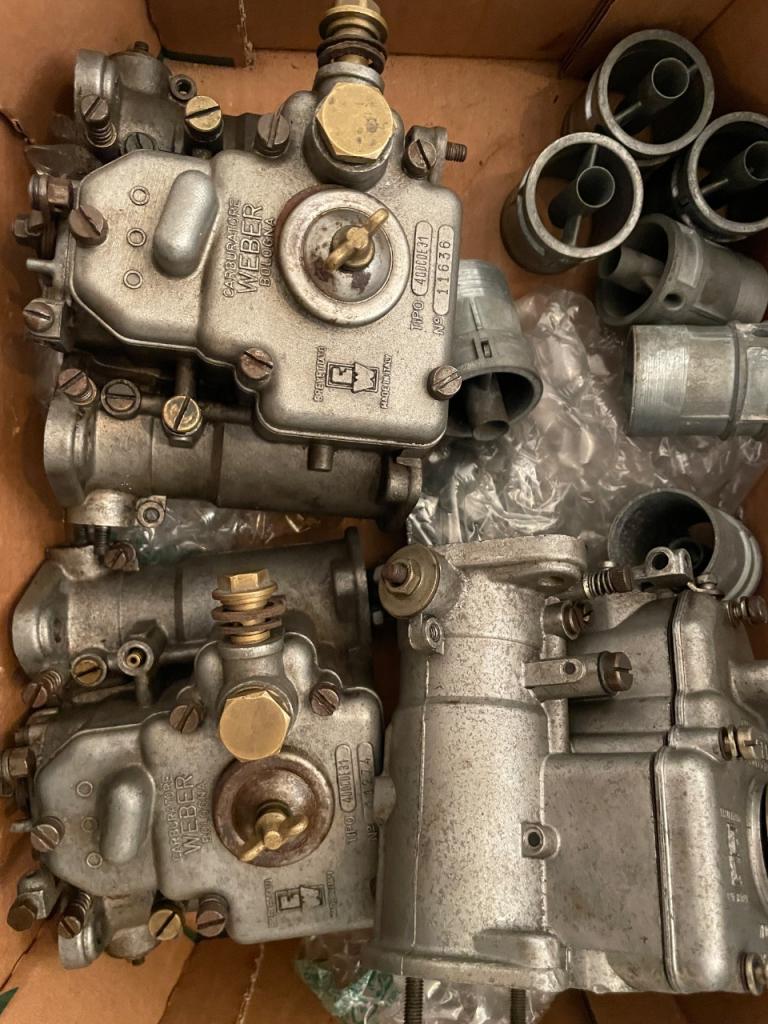 Carbu webers 40DCOE31 LOTUS Elan LesAnciennes.com