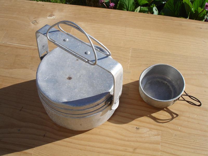 Lot gamelle militaire française MMT tournus alu LesAnciennes.com