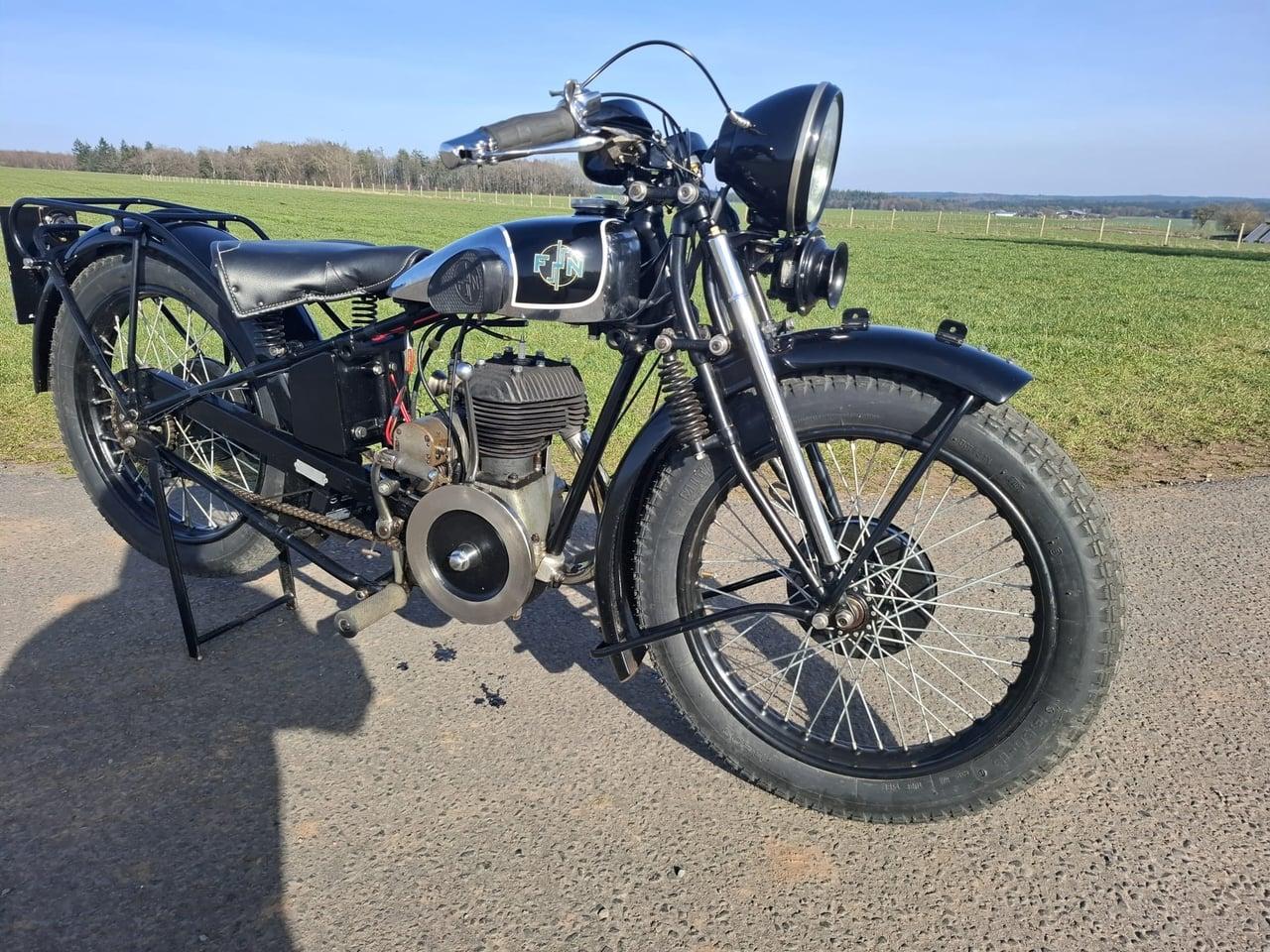 1931 F.N. Model M70 Sahara 350cc Luxus LesAnciennes.com