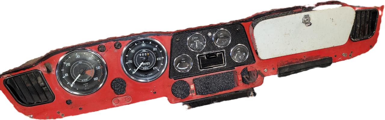 TABLEAU DE BORD TRIUMPH TR4 TR4 1ere série LesAnciennes.com