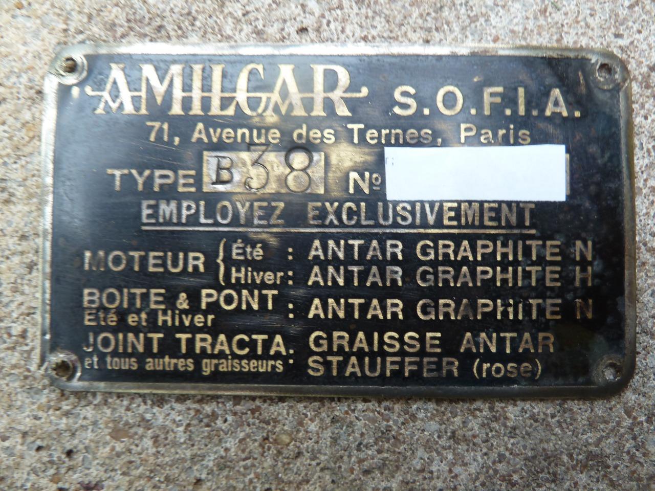 Pièces AMILCAR B 38 compound 1937 - 1942 LesAnciennes.com