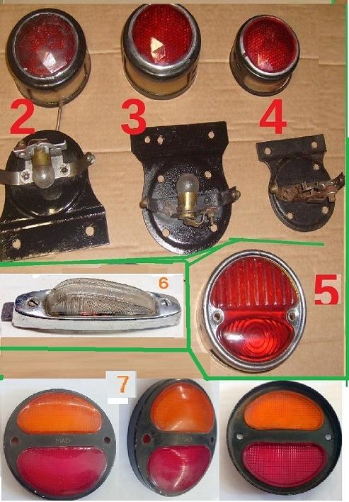 Feux rouge et position divers autres LesAnciennes.com