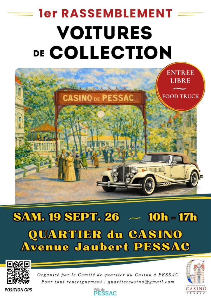 EXPOSITION DE VOITURES DE COLLECTION QUARTIER DU CASINO LesAnciennes.com