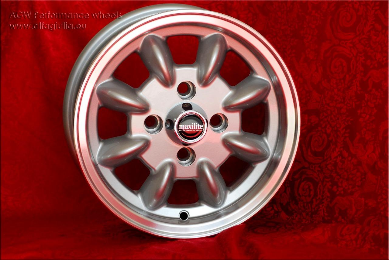 1 pc. jante Fiat Minilite 5x12 ET20 126 600 850 LesAnciennes.com