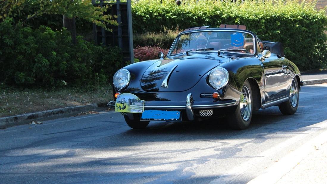 PORSCHE 356 CABRIOLET BT6 90CV - 1963 LesAnciennes.com
