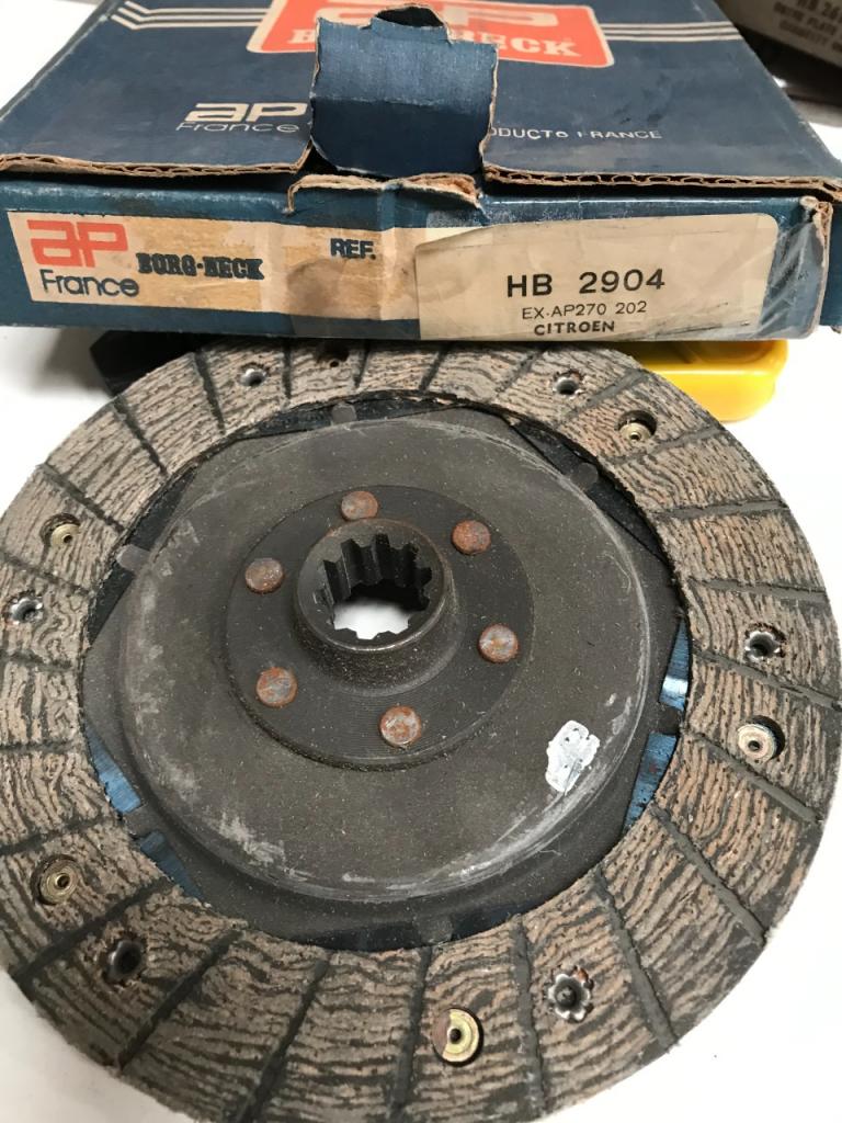 Disque embrayage neuf CITROEN 2CV AZ LesAnciennes.com