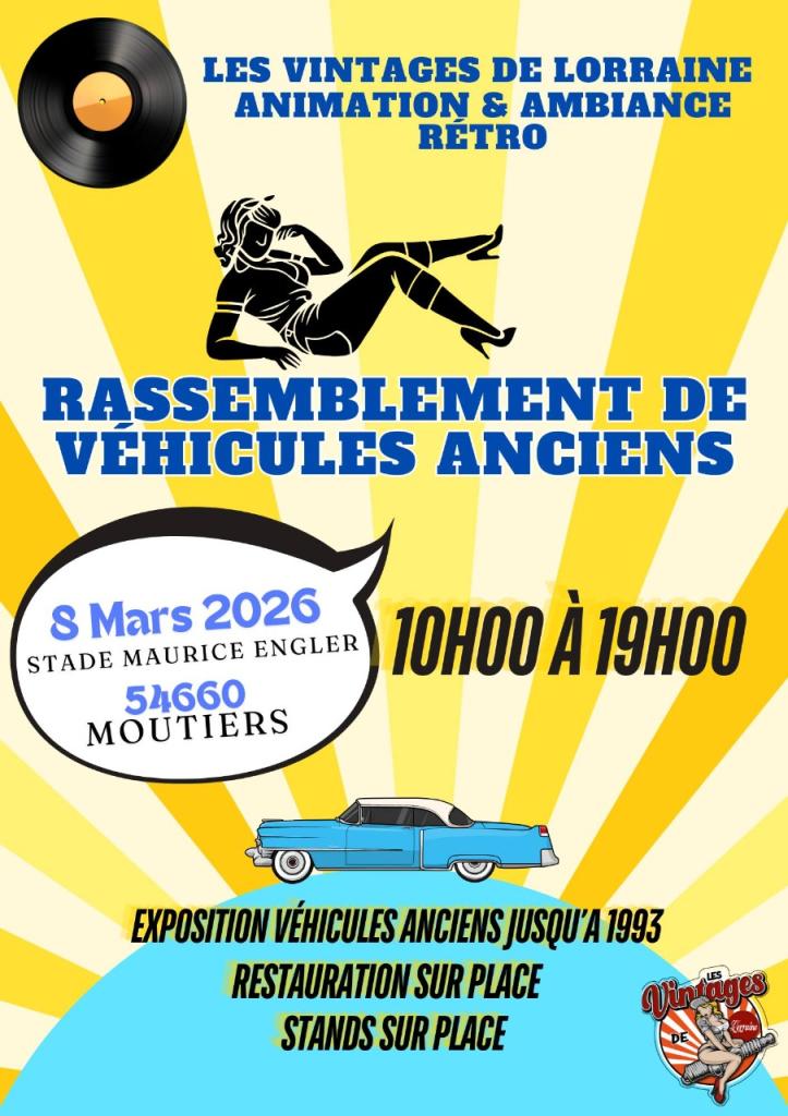 1er rassemblement à la journée LesAnciennes.com