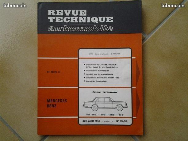 Revue technique automobile RTA de 1966 à 1989 LesAnciennes.com