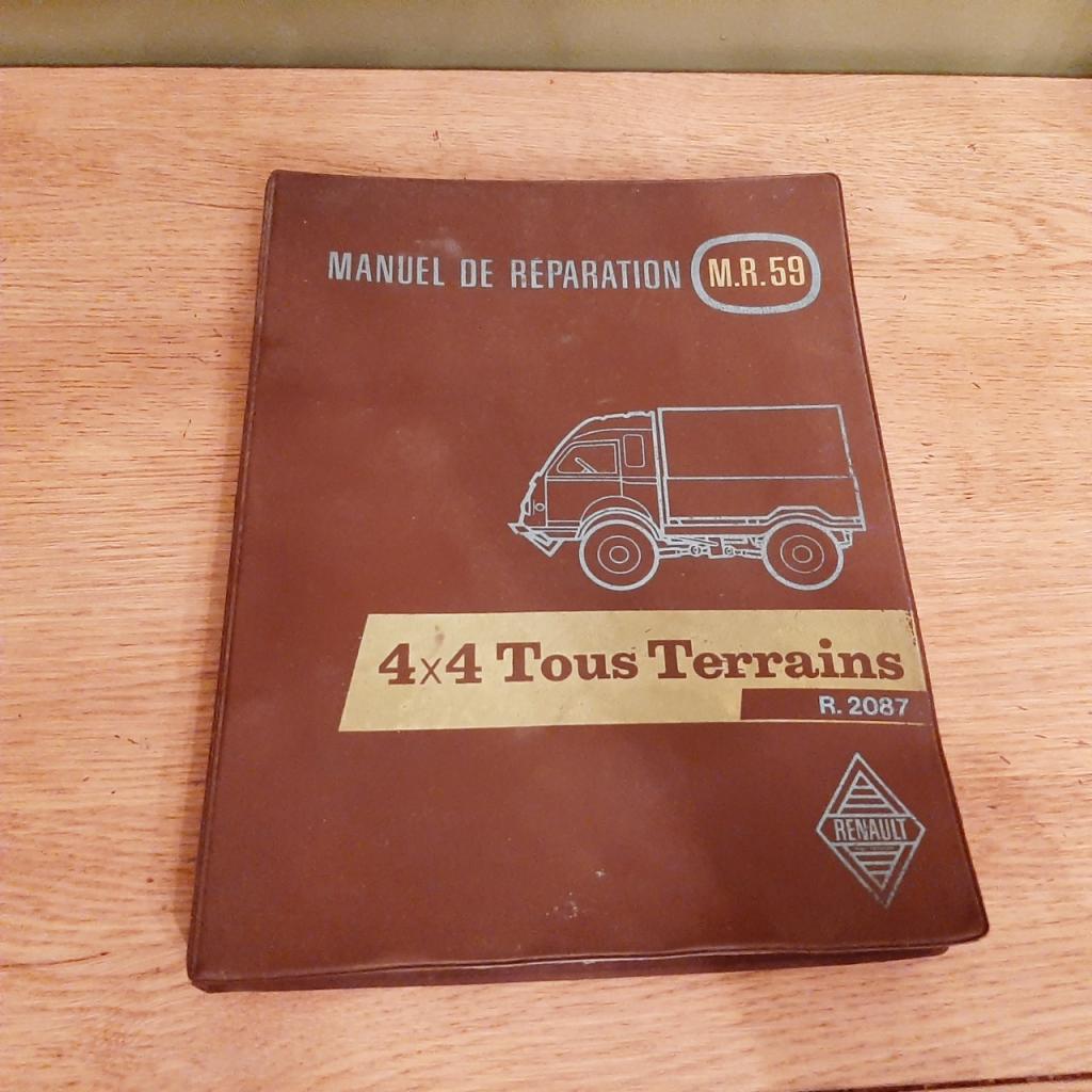 Manuel reparatio renault 4 x 4 r2807 LesAnciennes.com