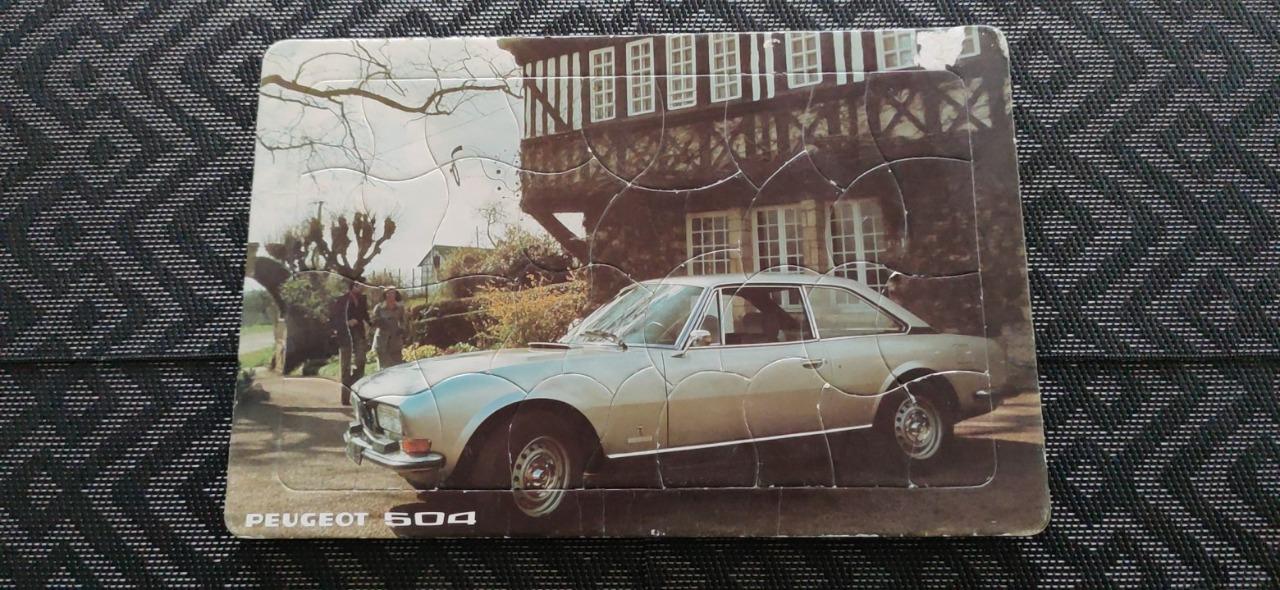 Puzzle PEUGEOT 504 coupé LesAnciennes.com
