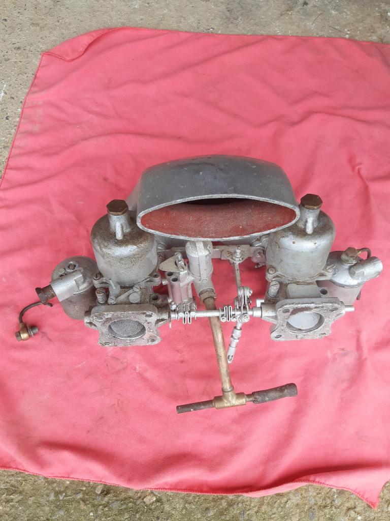 Paire carburateurs SU HD6 JAGUAR MK2 LesAnciennes.com