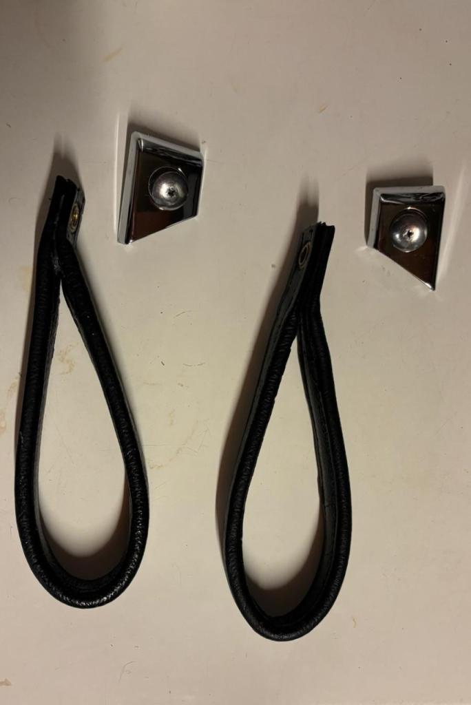 Magnifiques dragonnes cuir pour DS Pallas LesAnciennes.com