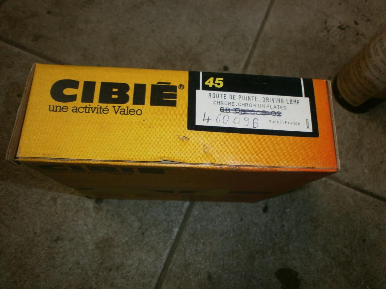 Optique de phare CIBIE 45 Longue portée LesAnciennes.com