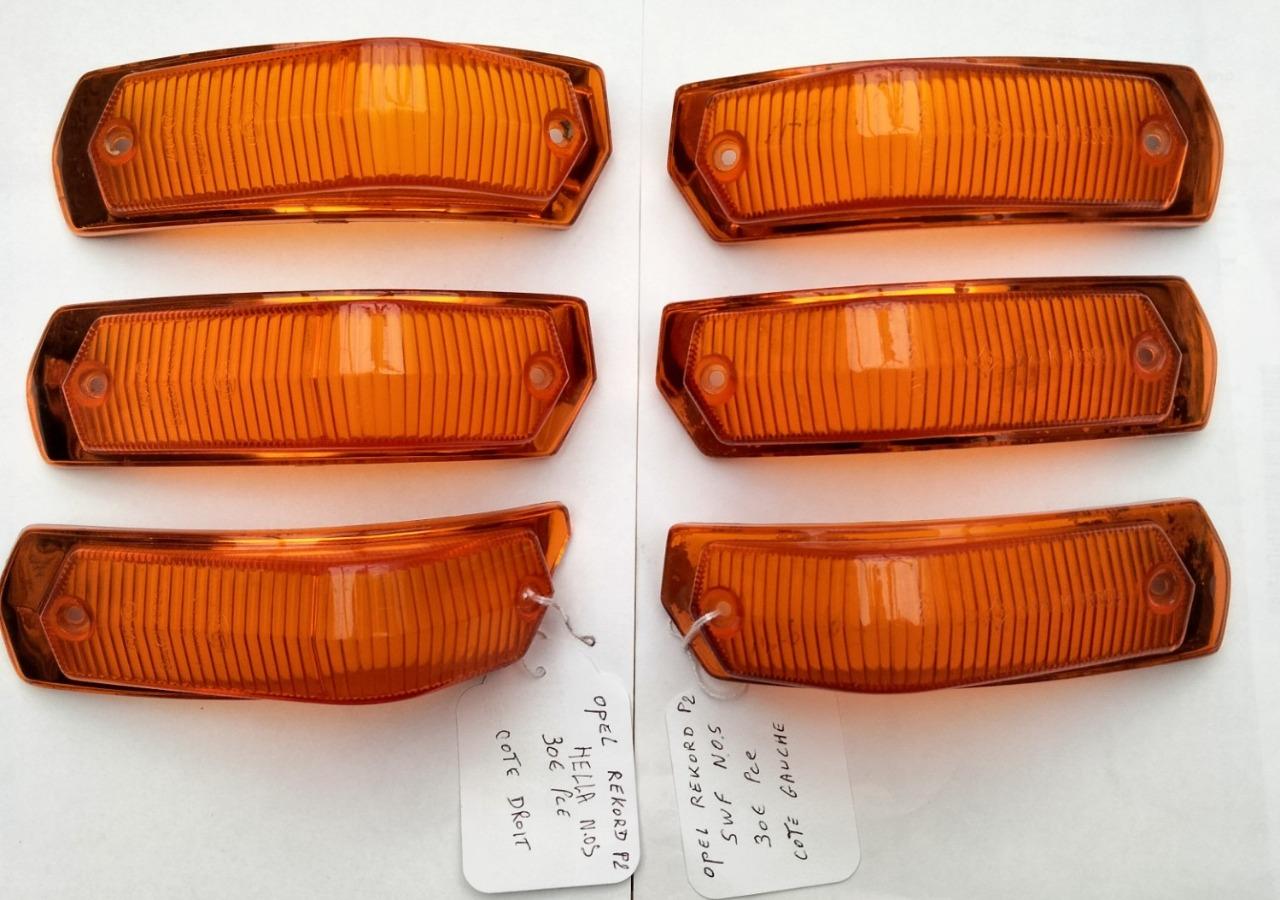 Lentilles et feux pour OPEL Rekord LesAnciennes.com