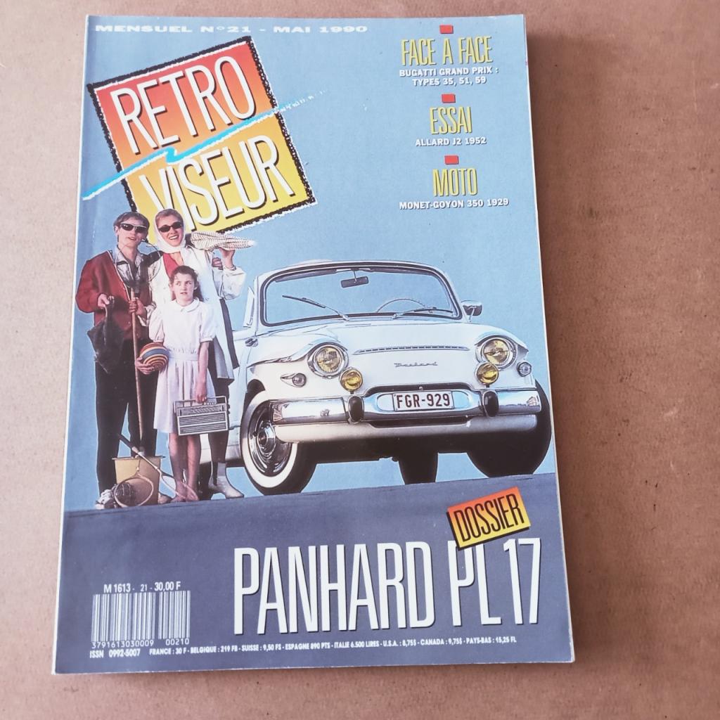 RETROVISEUR N° 21 DOSSIER PANHARD PL 17 LesAnciennes.com