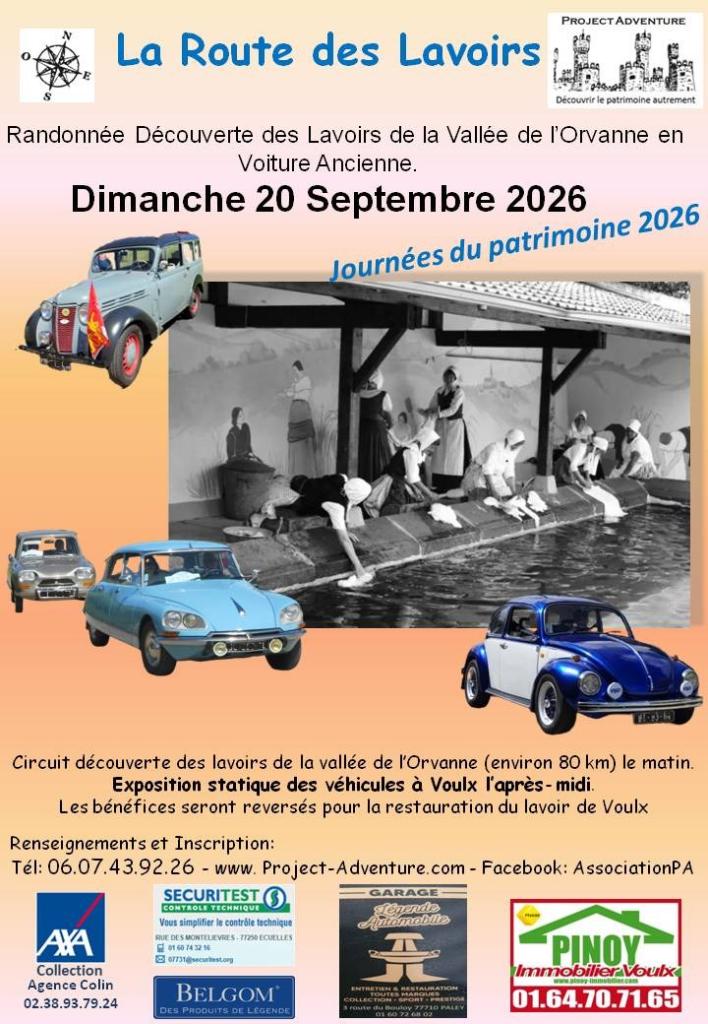 Les Lavoirs de l'Orvanne LesAnciennes.com