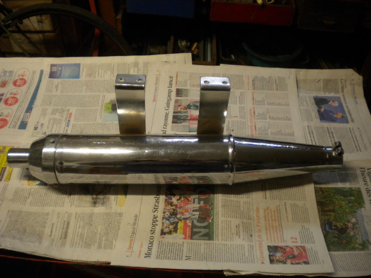 Pièces SILENCIEUX échappement moto ancienne LesAnciennes.com