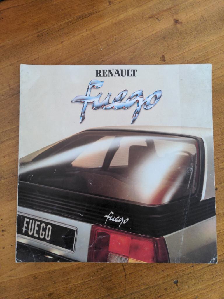 Documentation Commerciale Renault Fuego LesAnciennes.com
