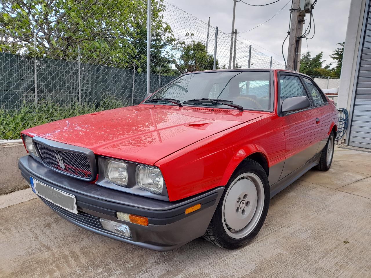 MASERATI Biturbo 2.24v,Rouge Superbe! - 1991 LesAnciennes.com
