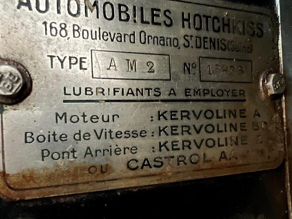 1929 HOTCHKISS AM 2, foto 6