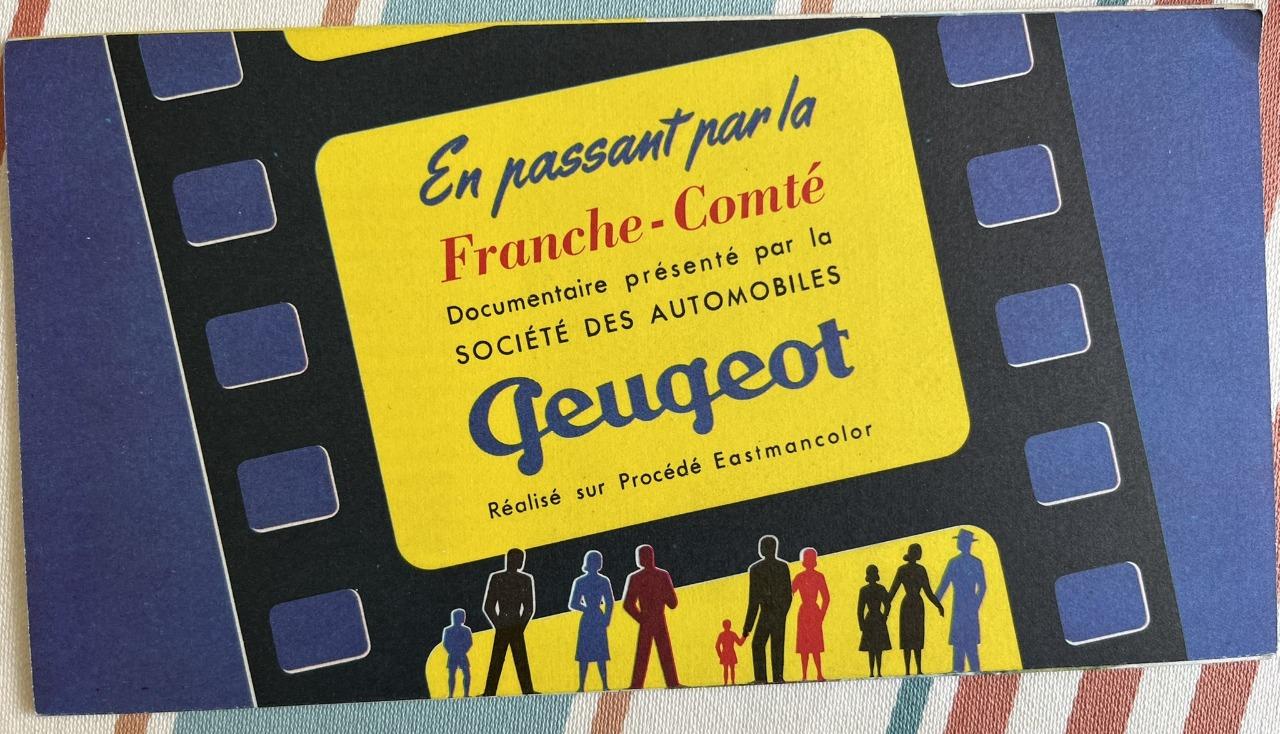 Livret « collector » Peugeot "Franche Comté" LesAnciennes.com