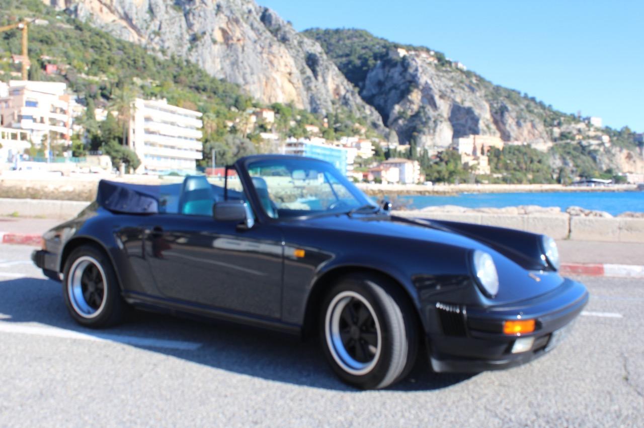 PORSCHE 911 Carrera 3.2 G50 Cab - 1988 LesAnciennes.com