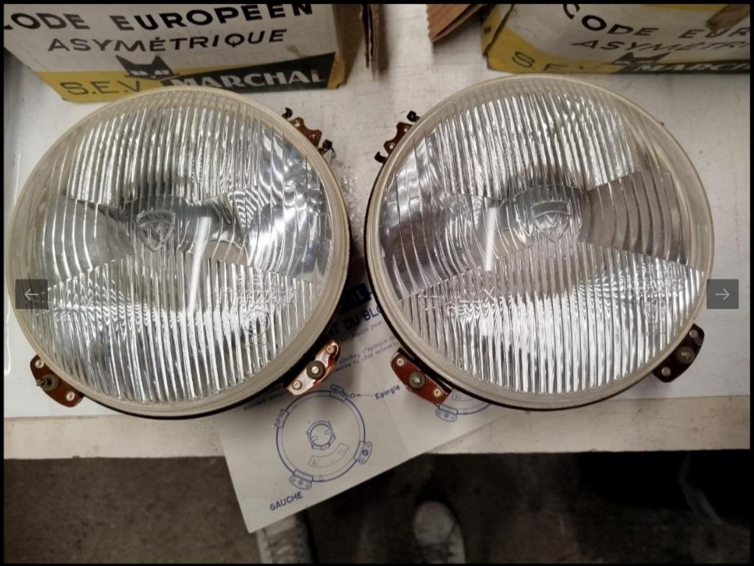 Paire de phares pour CITROEN DS/ID LesAnciennes.com