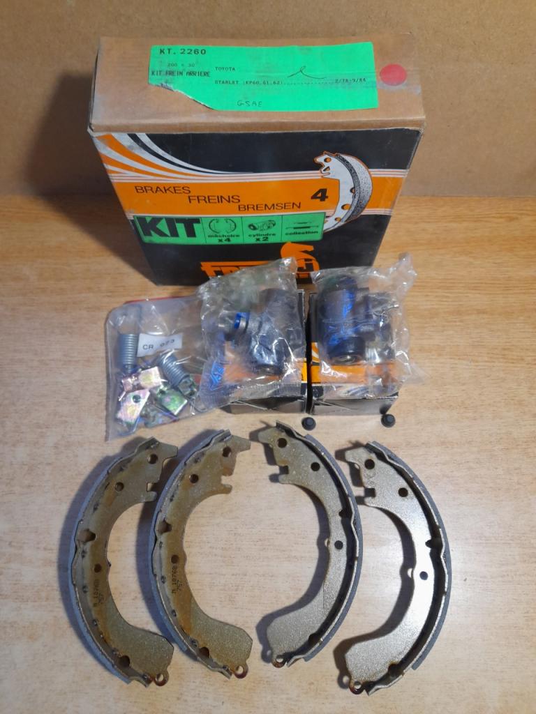 Kit frein arrière Toyota starlet LesAnciennes.com