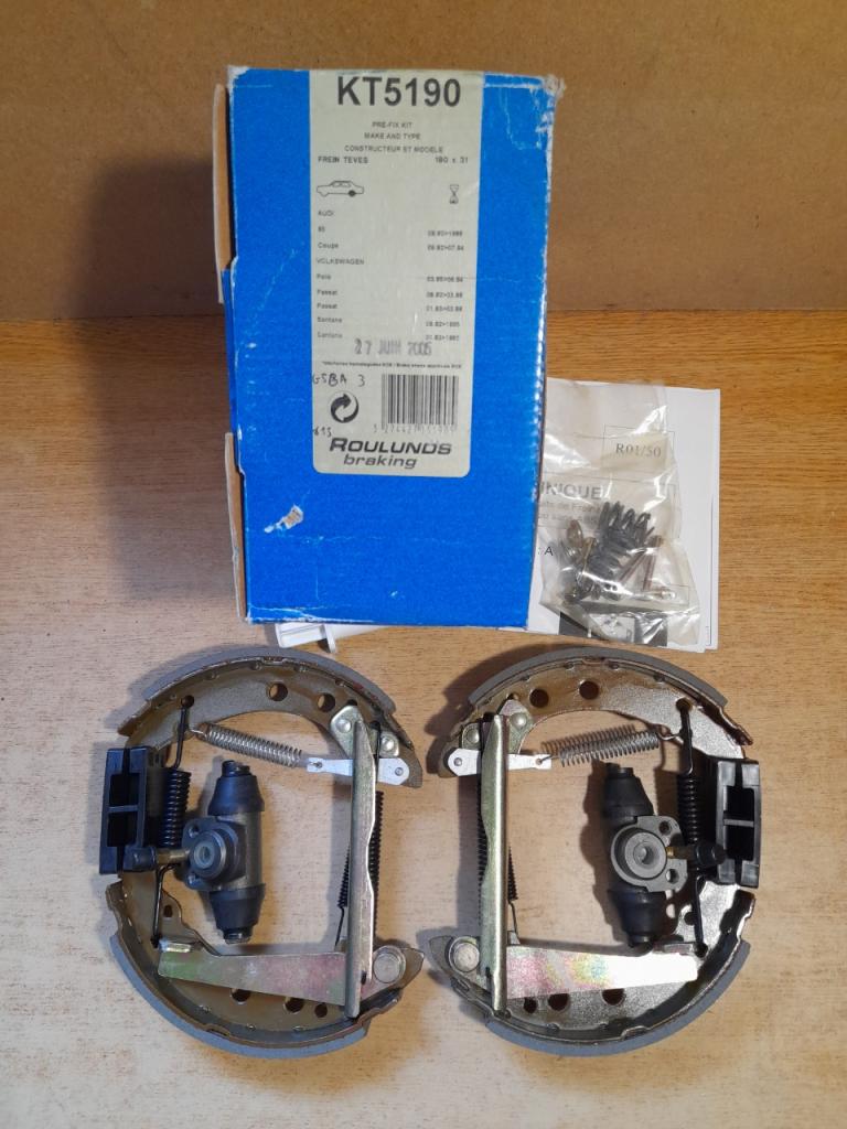 Kit frein arrière VW polo Audi 80 KT5190 LesAnciennes.com