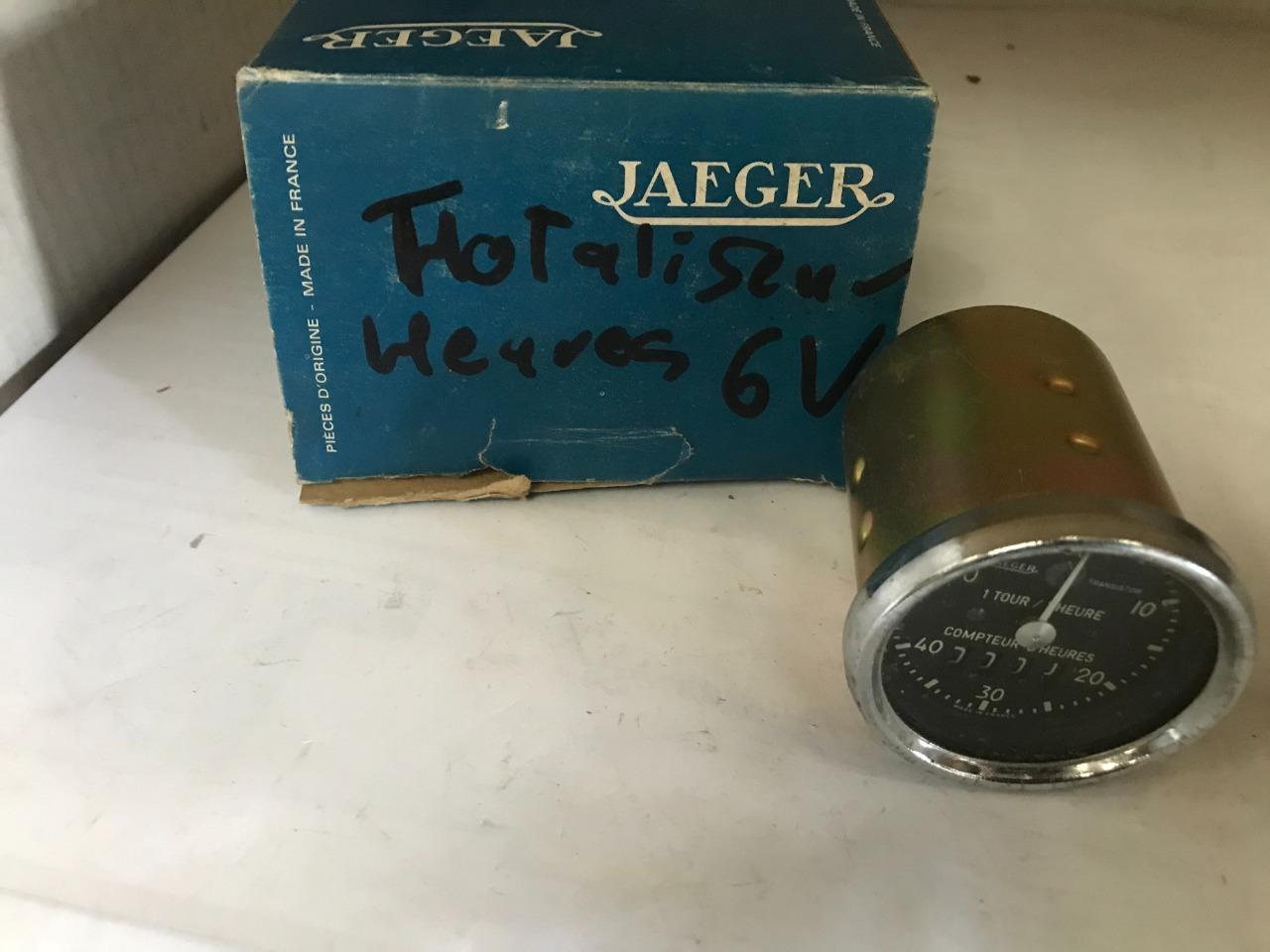 Compyeur totaliseur kilométrique JAEGER 6V LesAnciennes.com