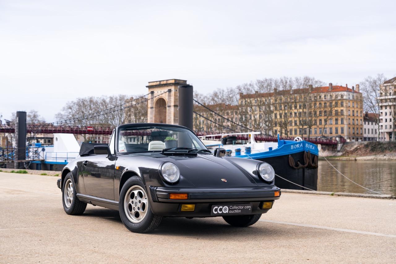 PORSCHE 911 G 3.2 Carrera Cab - 1984 LesAnciennes.com