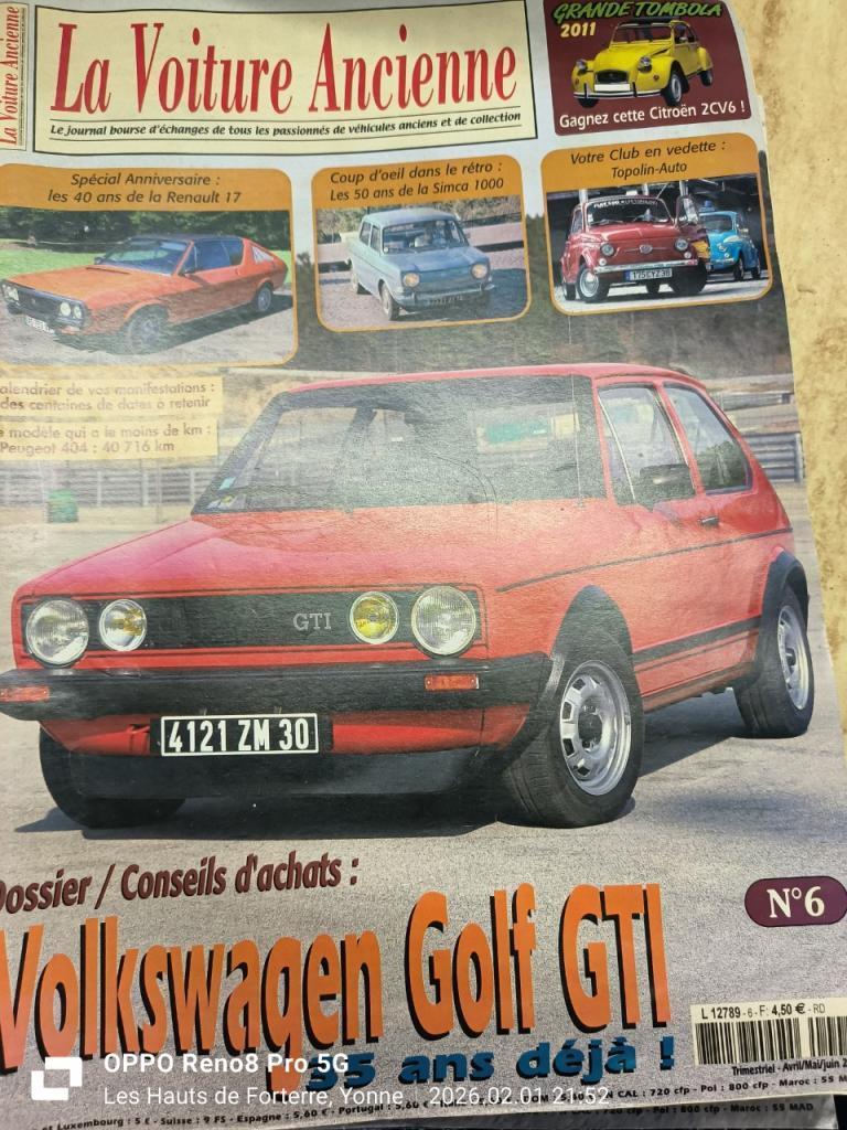 Magazine La Voiture Ancienne n°6 LesAnciennes.com