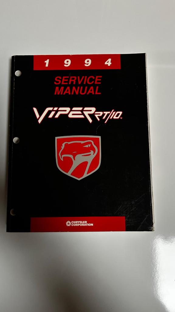 Chrysler Viper : Manuel d atelier et Doc com. LesAnciennes.com