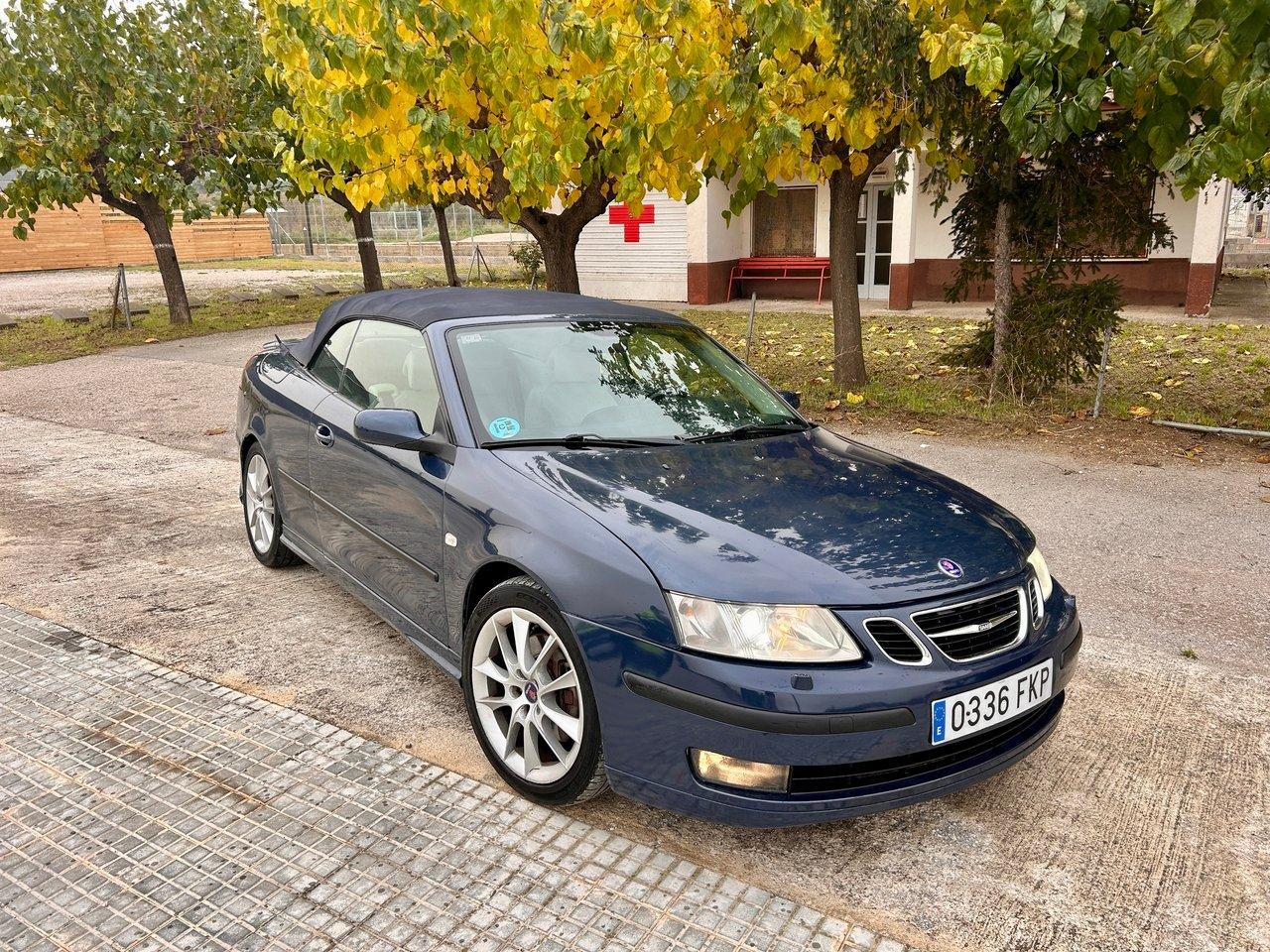 2007 SAAB 9-3 2.8L V6 Turbo Convertible Manual LesAnciennes.com