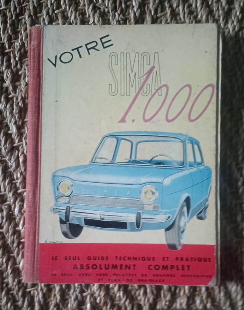 Guide technique SIMCA 1000 LesAnciennes.com