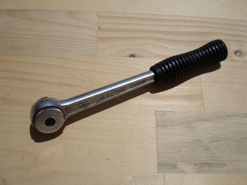Cliquet Facom M.151 - Reprise 5°, 72 Dents - Pour Broche M.125/M.126 Ou Poignée M.120