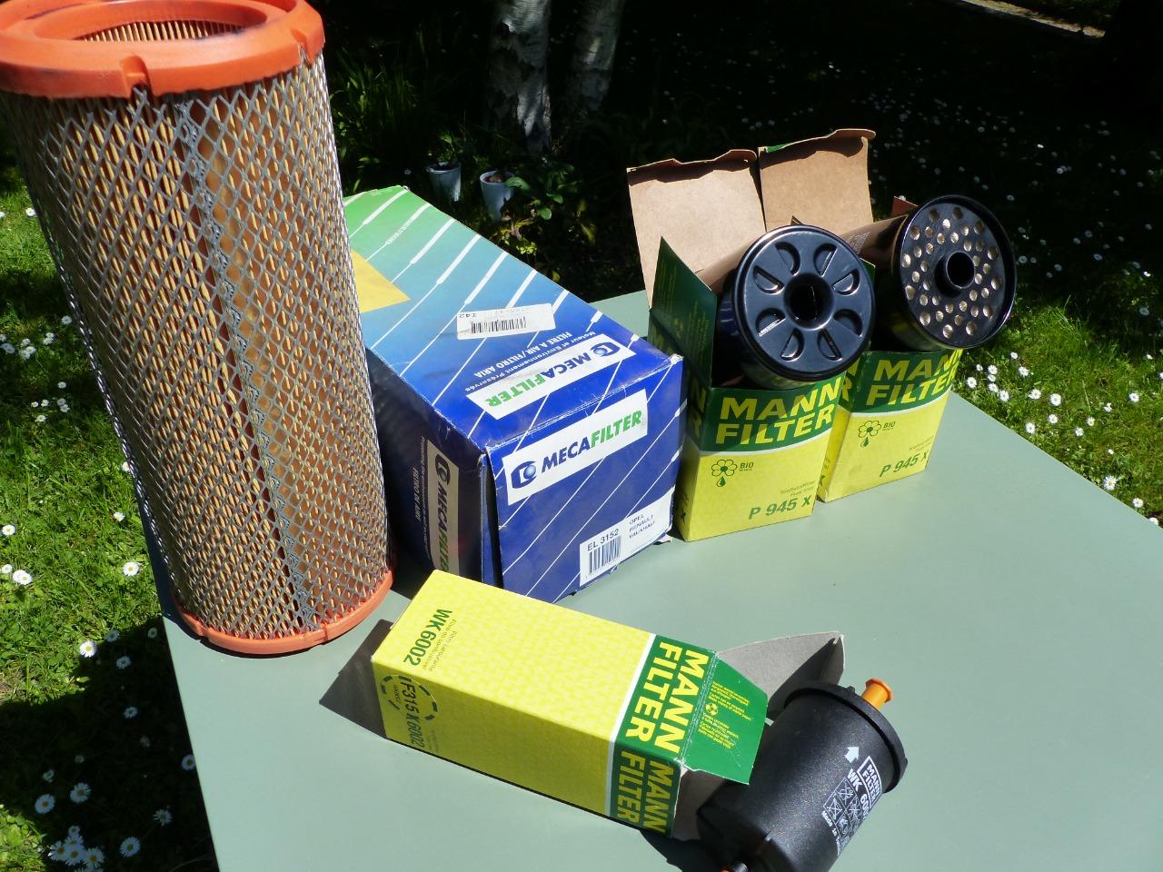 Lot de Filtres EL3152 P945 WK6002 LesAnciennes.com