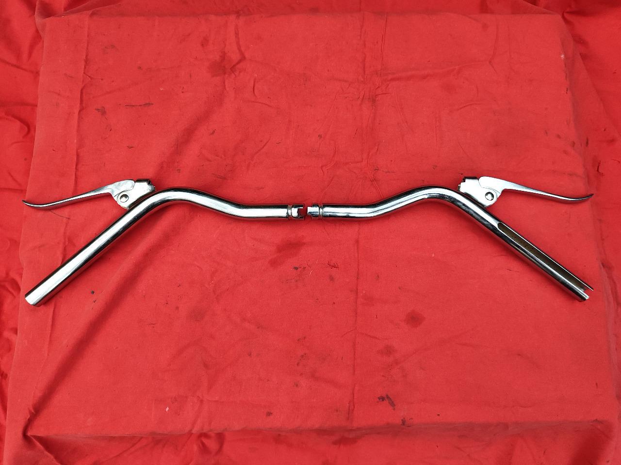 Guidon Chromé TERROT années 30 350 500 750 LesAnciennes.com