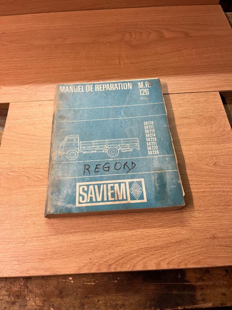 Manuel de réparation pour Saviem 210 à 224 LesAnciennes.com