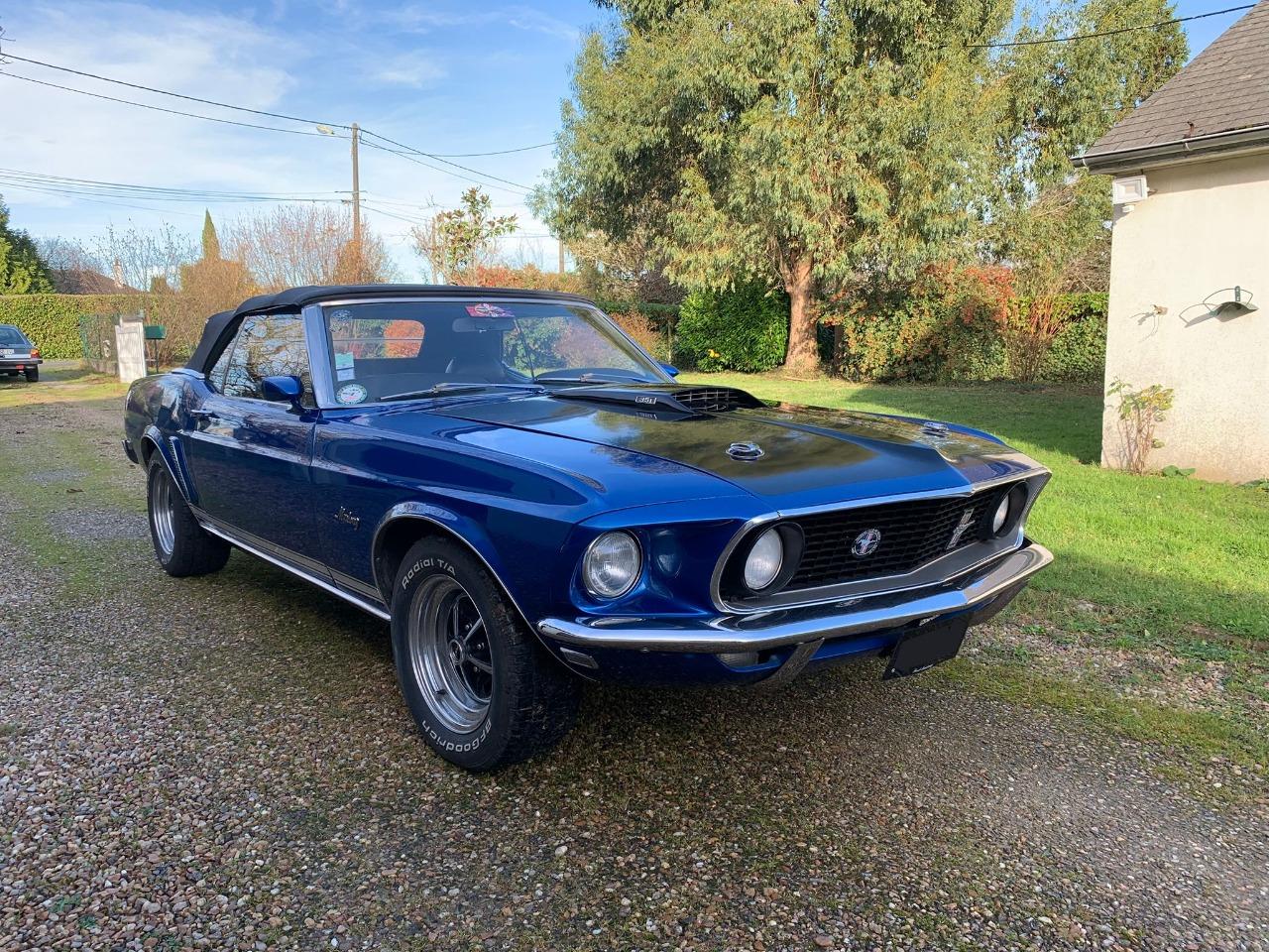 FORD Mustang GT 351 cabriolet - 1969 LesAnciennes.com