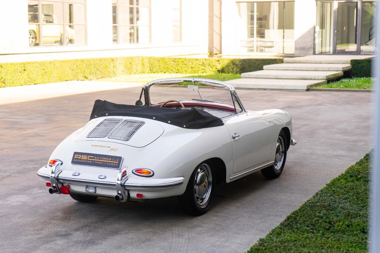 PORSCHE 356 356 SC Cabriolet - 1963 LesAnciennes.com