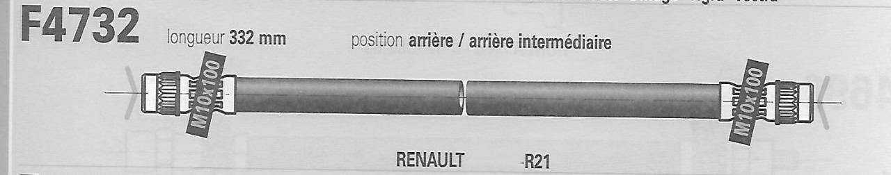 Flexible RENAULT R21 LesAnciennes.com