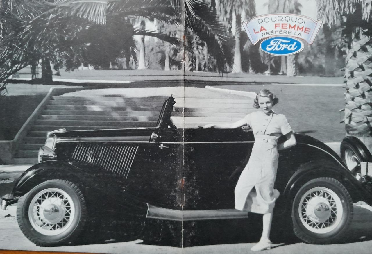 Ford ''Pourquoi la femme préfère la Ford'' LesAnciennes.com