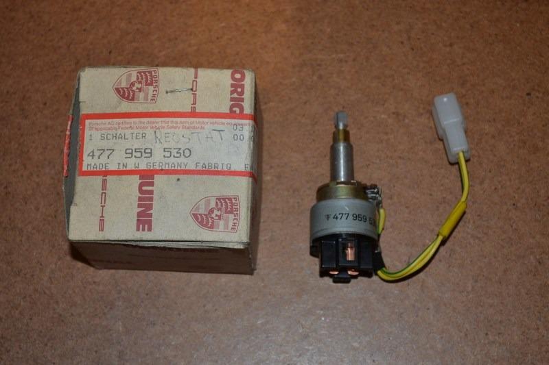 Interrupteur climatisation PORSCHE 944 2L5, neuf LesAnciennes.com