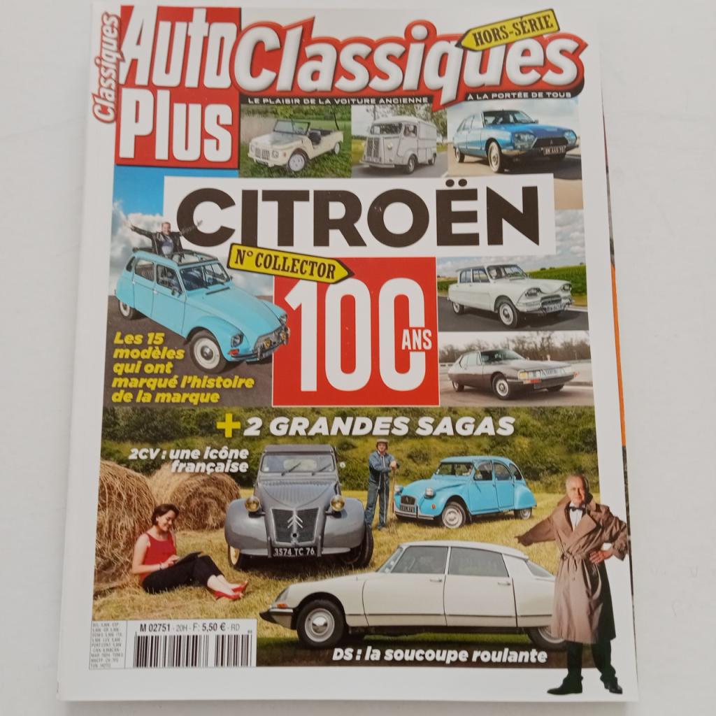 AUTO PLUS CLASSIQUES CITROEN 100 ANS LesAnciennes.com